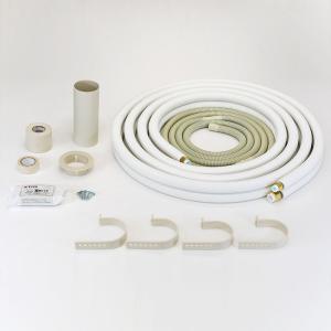 エアコン配管セット 【２分３分 6ｍ 】（フレア加工済み）国産 新品 送料無料】関東器材 エアコン配管セット 2個セット 2分3分ペア