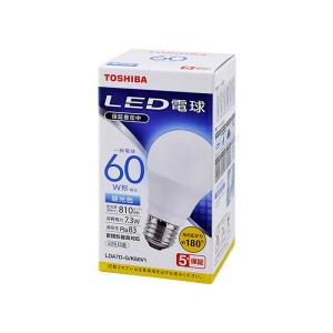 東芝ライテック 【即納・在庫品】LDA8L-G/60W-2 LED電球 電球色 一般