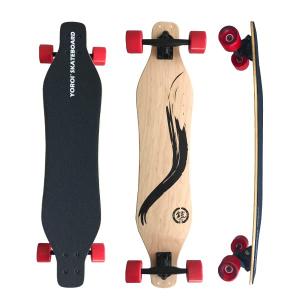 ハードフレックス 38インチ RYUII バンブーデッキ ロングスケートボード