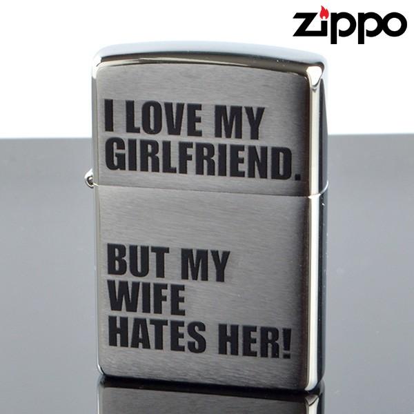 Zippo 10010006 ZIPPO I LOVE MY GIRLFRIEND ジッポライター