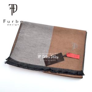 Furbo design フルボ デザイン マフラー BR/GY FRB-502 710724｜e-rinrin