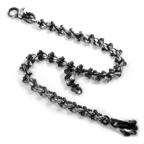 インフィニットタローンウォレットチェーン Silver Creature Collection Bl...