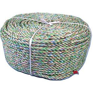 PP雑色ロープ（ポリプロピレンロープ）5mm5kg巻（約450m） : e