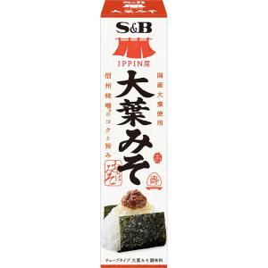 エスビー食品公式 ＩＰＰＩＮ屋 大葉みそ 38g ご飯のお供 ごはんのお供 のっける 薬味 インスタント チューブ ごはんおとも おかず 焼きおにぎり