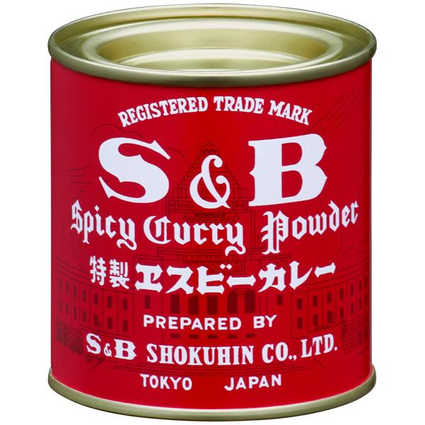 カレー粉 84g カレーパウダー 赤缶 エスビー食品公式