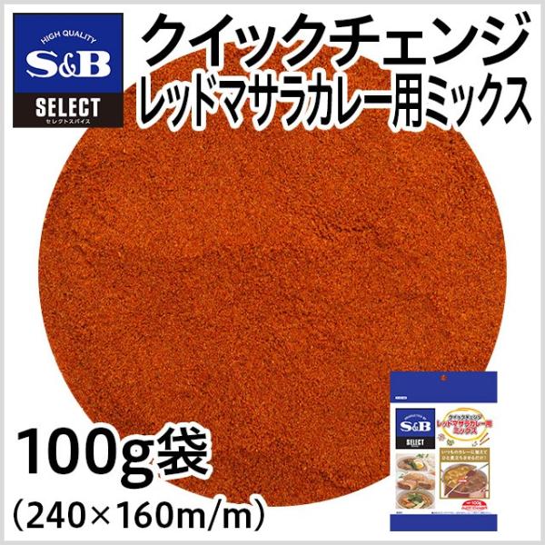 セレクト クイックチェンジレッドマサラカレー用ミックス 袋100g 業務用 スパイス トッピング ミ...