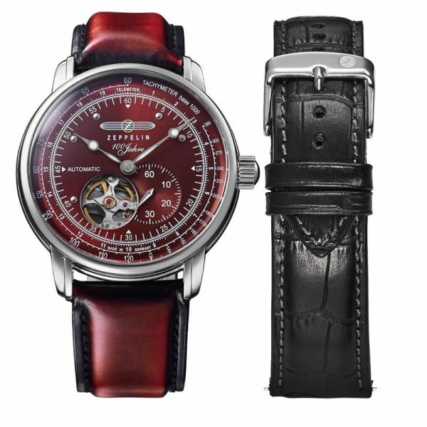 ZEPPELIN ツェッペリン 7662-7SET 100周年記念シリーズ オープンハート 替えバン...