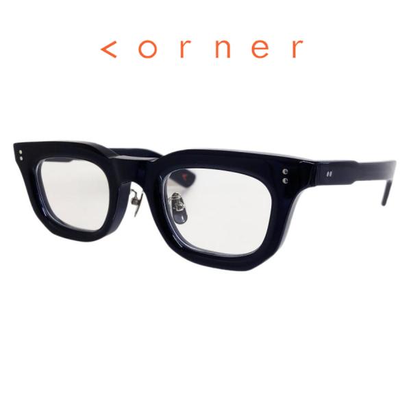 corner コーナー Godard ゴダール Col.11 Black in Blue 黒×青 /...