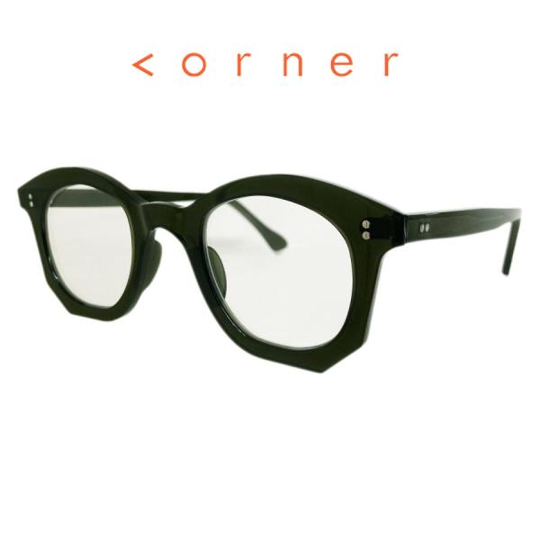 corner コーナー Drop ドラ Col.3 Olive クリアカーキ / Clear Fla...