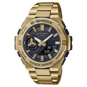 G-SHOCK GST-B500GD-9A G-STEEL タフソーラー スマホ連動 アナデジ