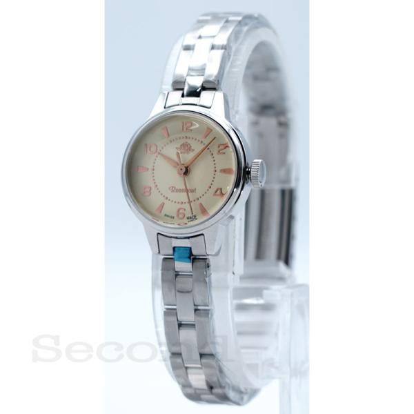 Rosemont ロゼモン RS#1-02_MT アンティークタッチローズ ラウンドケース シルバー