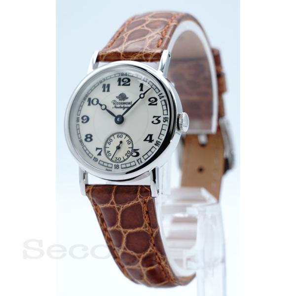 【特価】Rosemont ロゼモン N008-SWA ノスタルジア ラウンドケース シルバー ブラウ...