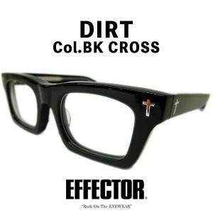 EFFECTOR（エフェクター） 宮川大輔着用 DIRTクロス Col.BK ブラック