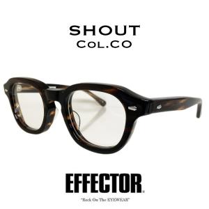 EFFECTOR エフェクター「SHOUT/シャウト」Col.BK ブラック黒 メガネ