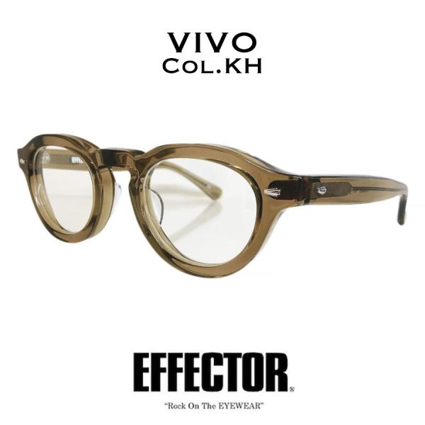EFFECTOR エフェクター VIVO/ヴィーヴォ Col.KH クリアカーキ メガネ サングラス...