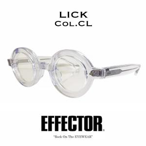 EFFECTOR（エフェクター） LICK/リ ック Col.KI キハク メガネ