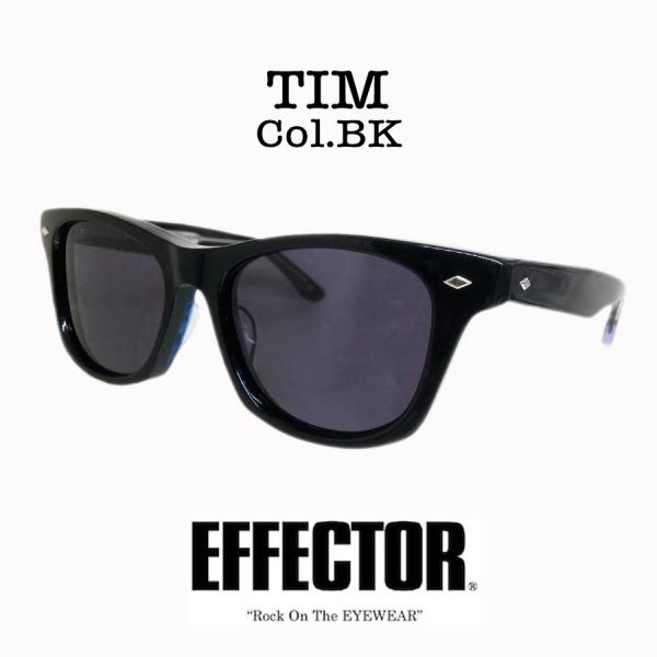 EFFECTOR エフェクター Tim/ティム Col.BK 黒 レンズ グレー ダイエットブッチャ...