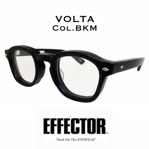 EFFECTOR エフェクター VOLTA/ボルタ Col. BKM 黒マット メガネ サングラス ...