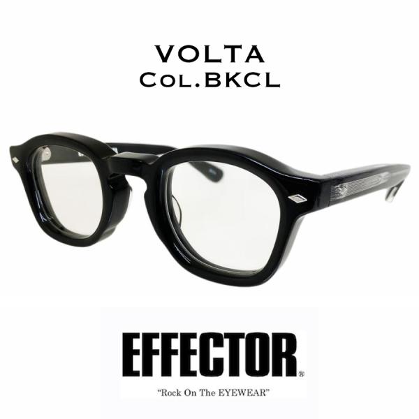 EFFECTOR エフェクター VOLTA/ボルタ Col. BKCL 黒クリア メガネ サングラス...