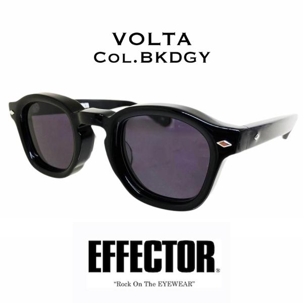 EFFECTOR エフェクター VOLTA/ボルタ Col. BKDGY 黒/グレー メガネ サング...