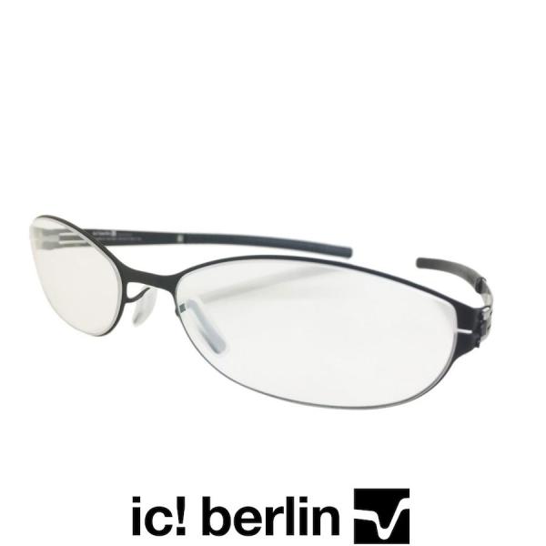 ic! berlin（アイシー! ベルリン） 『Isami K.』 Col.Black （黒）メガネ...