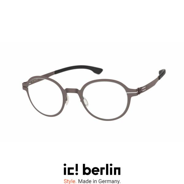 ic! berlin アイシー! ベルリン Minho Col.Graphite 黒鉛色 メガネ ボ...