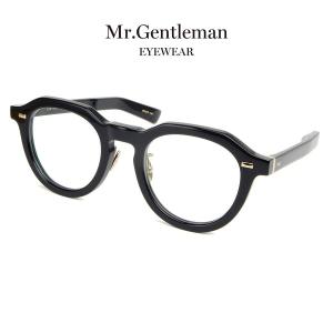Mr.Gentleman EYEWEAR ミスタージェントルマンアイウェア LEO Col.A BLACK ブラック 黒 メガネ クラウンパント 正規取扱店