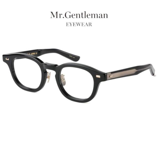 Mr.Gentleman EYEWEAR JIMMY 46mm Col.P Black &amp; Clea...