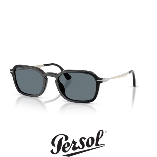 Persol ペルソール 3381S Col.95/3R Black/Polar Dark Grey...
