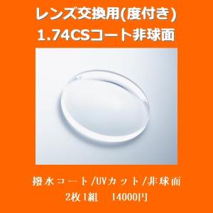 レンズ交換用度付き 1.74VPコート非球面