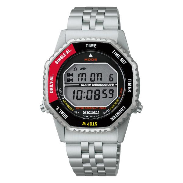 SEIKO セイコー SBJG019 セイコーセレクション Sシリーズ デジタルクオーツ レッド×ブ...