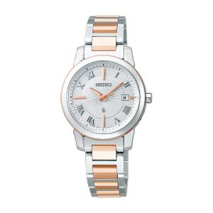 【稼働品】SEIKO ルキア コンビ ラウンド 電波ソーラー LUKIA Grow セイコー ルキア 2024年春夏 電波ソーラー 腕時計