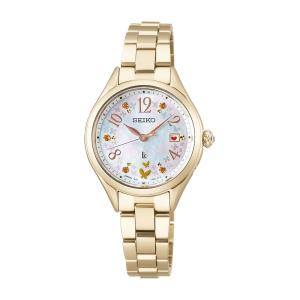 【ほぼ新品】SEIKO セイコー LUKIA SSVW117   電波ソーラー LUKIA セイコー ルキア レディコレクション レディダイヤ ソーラー電波