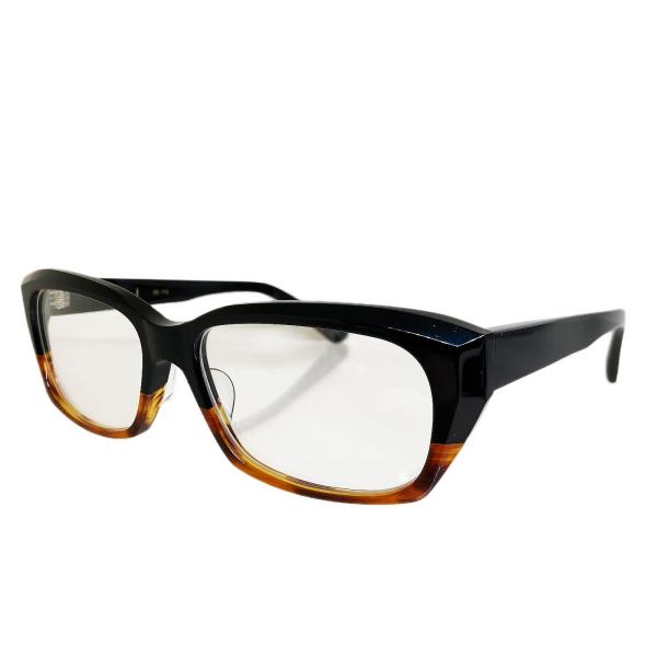 杉本圭 スギモトケイ KS-115 Col.3 ブラック/ハバナ メガネフレーム ウェリントンタイプ...