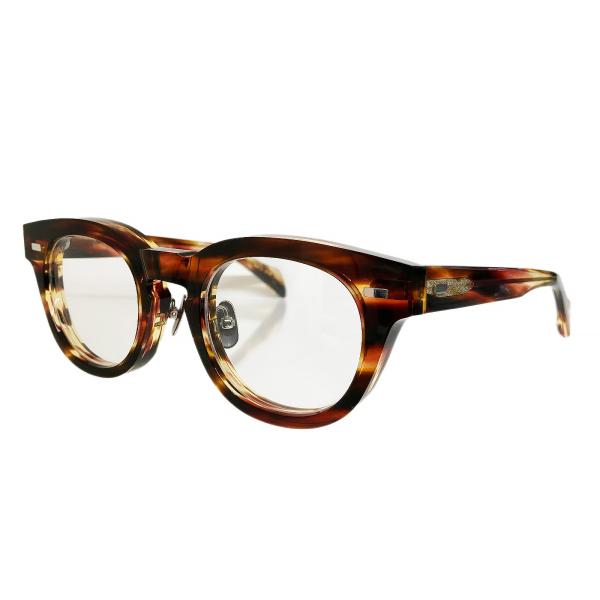 杉本圭 スギモトケイ KS-164 Col.29 マーブルブラウン メガネ ボストンタイプ 正規販売...