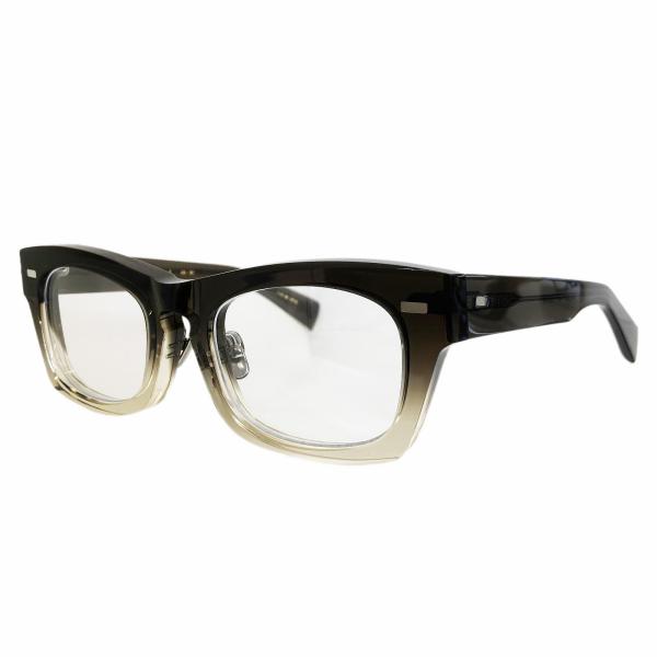 杉本圭 スギモトケイ KS-180 Col.60 ダブルカーキ メガネ セルフレーム ウェリントンタ...