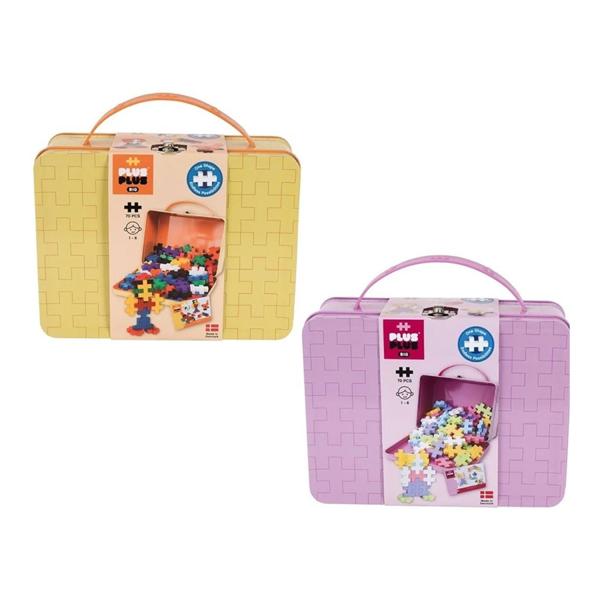 デンマーク製 知育ブロック PLUS PLUS BIG METAL BOX ベーシック ミックス 7...