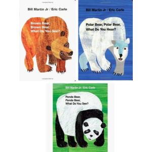 洋書絵本　英語　Eric Carle Picture Books（エリック・カール　ピクチャーブックス）　Bセット（3冊組）