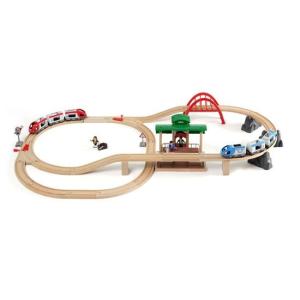 BRIO（ブリオ） レール＆ロードデラックスセット : 脳トレ生活 - 通販