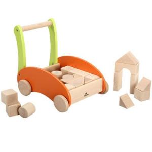 UKK 木製知育玩具 H0602 レインボーブロックスカー｜e-sekaiya