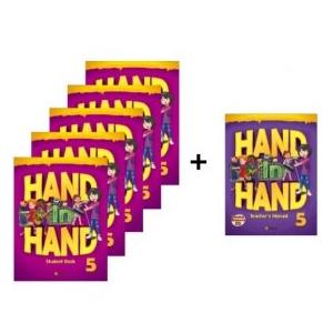 小学生向け総合英語コースブック Hand in Hand 5 Student Book 5冊セット + Free Teacher's Manual｜e-sekaiya