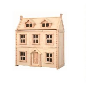 2階建て人形の家 小（完成品）」ドールハウス 木製玩具 ドライ