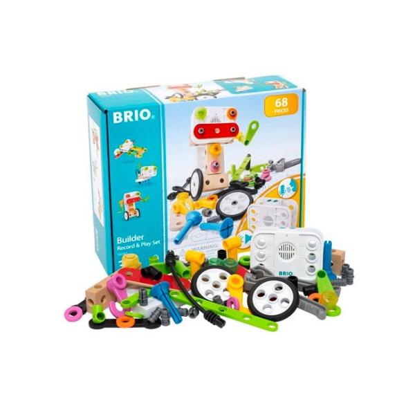 BRIO ブリオ 34592 ビルダー レコード＆プレイセット