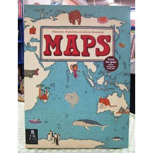洋書　MAPS　大型絵本