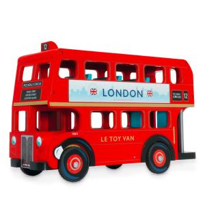 英国生まれの木のおもちゃ LE TOY VAN (ルトイヴァン)  ロンドンバス  TV0270｜e-sekaiya