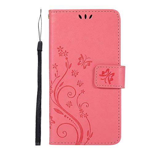 らくらくスマートフォン F-42Aケース手帳型 可愛い花柄 横開きらくらくスマートフォン me F-...