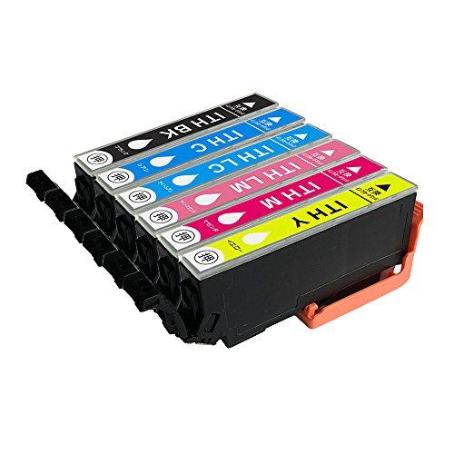 エプソン ITH-6CL 互換インクカートリッジ 6色セット イチョウ インク 残量表示 対応機種 ...