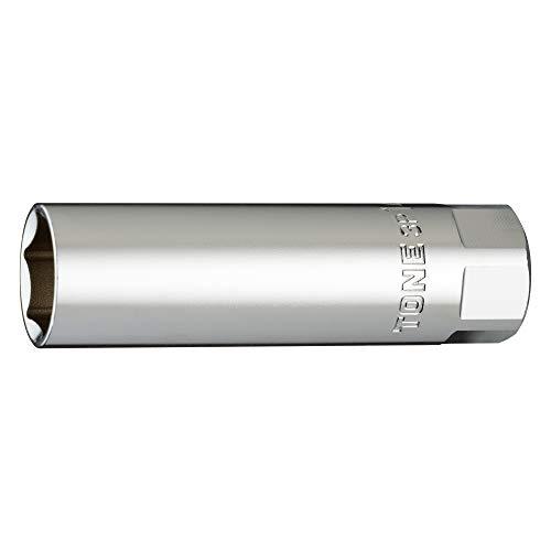 トネTONE プラグソケット6角・マグネット付 3P-14S 差込角9.5mm3/8" 二面幅14m...