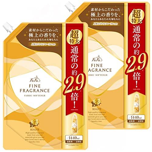 【まとめ買い】 ファーファ ファインフレグランス 柔軟剤 ボーテ 1440ml 超特大容量 詰替 プ...