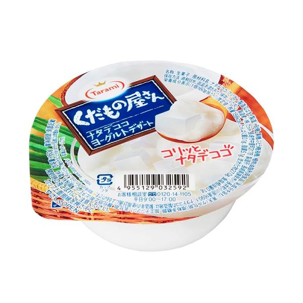 たらみ たらみ くだもの屋さん ナタデココヨーグルトデザート 160g×6個